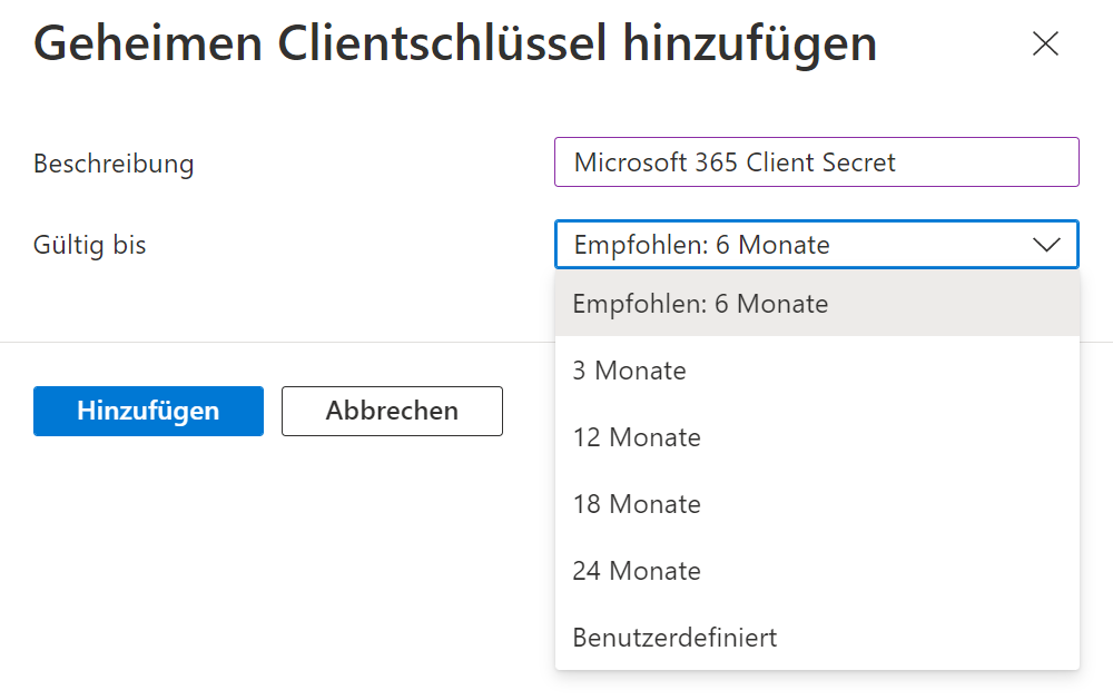 Microsoft Azure - Microsoft 365 ModernAuth Mailabruf - Client secret2.png